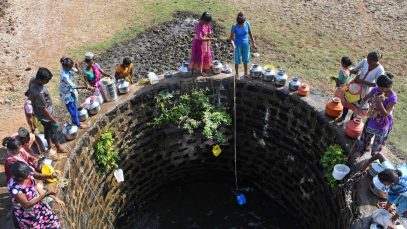 Water scarcity at Telamwadi, Vihigaon in Shahapur – 16 May 2023