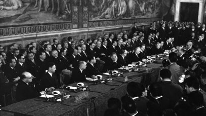 Eawatchf AP I   ITA APHS ITALY EURATOM AND COMMON MARKET SIGNING